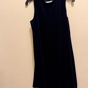 Annalee + Hope deep purple dress, velveteen, size PM